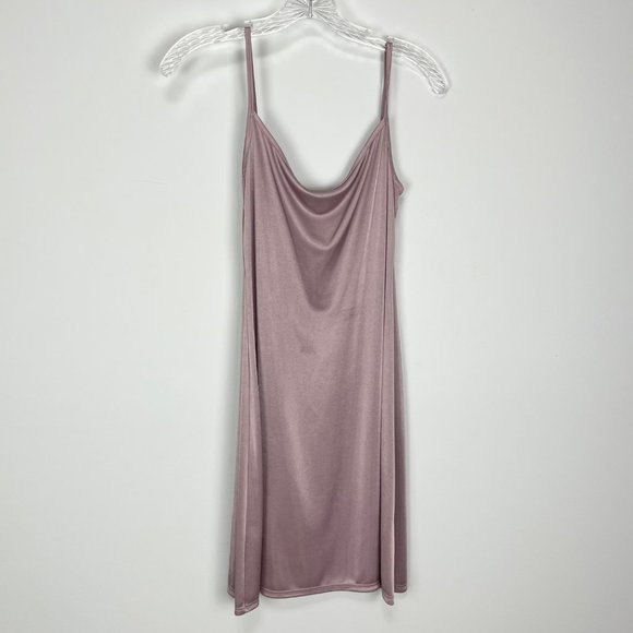 ABS Allen Schwartz Mesh Sleeveless Floral Embroidered Cocktail Dress Gray size 4 - Picture 9 of 14